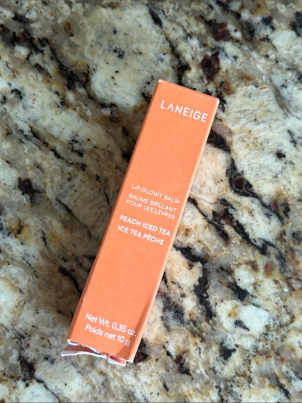⚡️🖤Laneige Peach Iced Tea Lip Glowy Balm - Picture 8 of 9